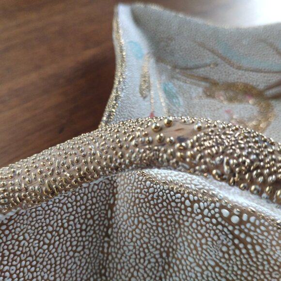 VTG Italian Fratelli Fanciullacci Double Dish with handle Pebble Lava 11.5" - Picture 6 of 16